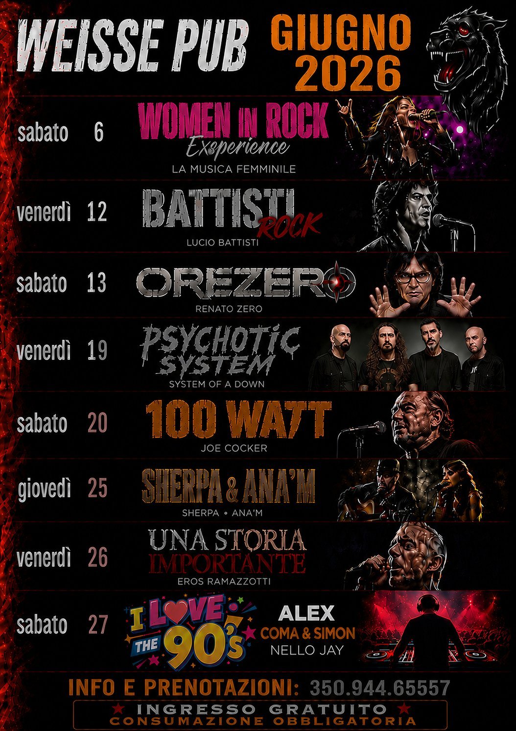 PROGRAMMA GIUGNO 2026